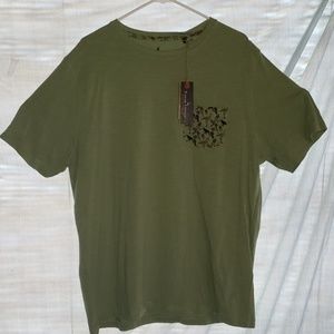 Men's 95% Cotton Tailor Vintage graphicpocket T XL
